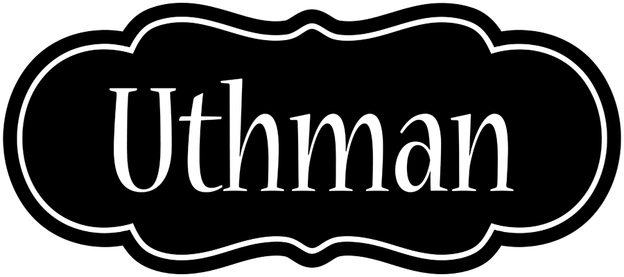 Uthman welcome logo