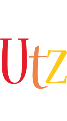 Utz birthday logo