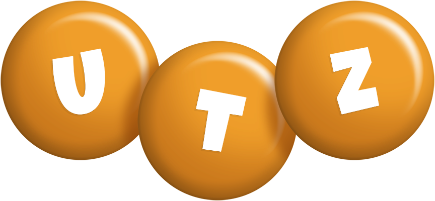 Utz candy-orange logo