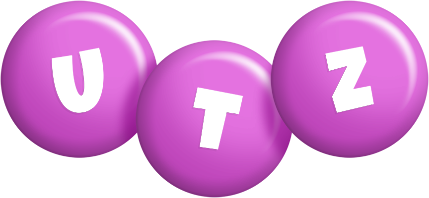 Utz candy-purple logo