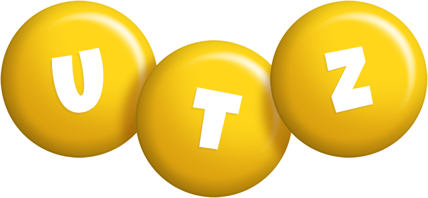 Utz candy-yellow logo