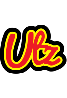 Utz fireman logo