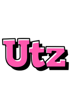 Utz girlish logo