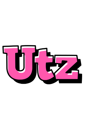 Utz girlish logo