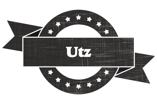 Utz grunge logo