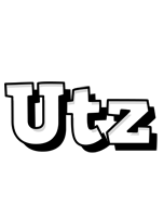 Utz snowing logo