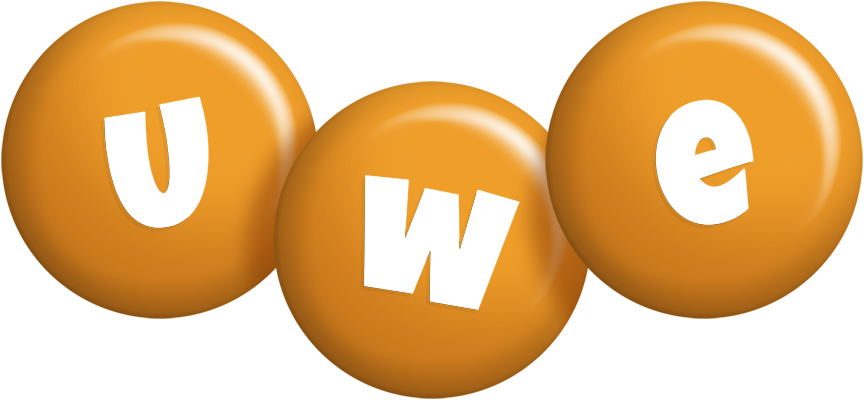 Uwe candy-orange logo