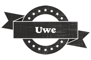 Uwe grunge logo