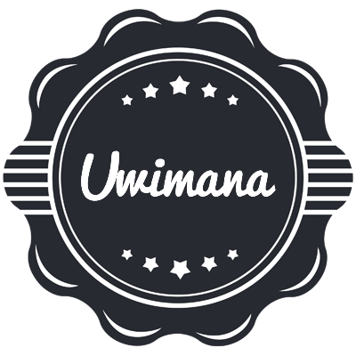 Uwimana badge logo