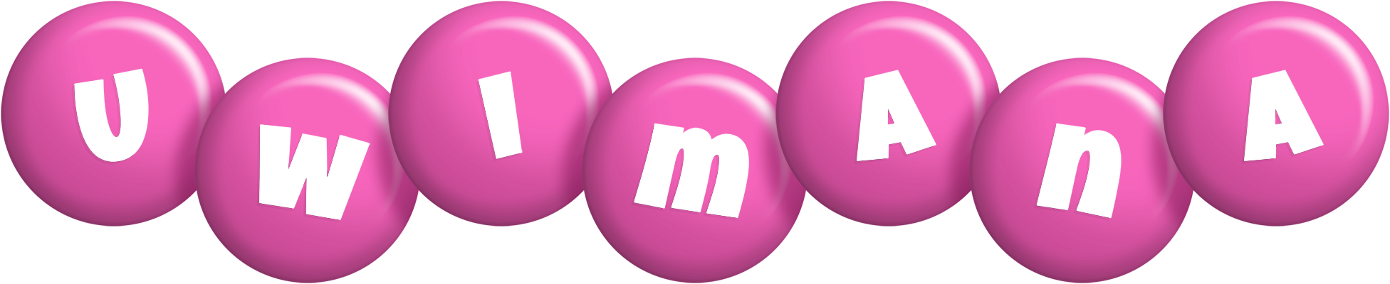 Uwimana candy-pink logo