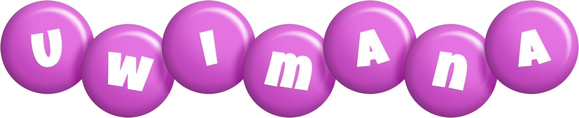 Uwimana candy-purple logo