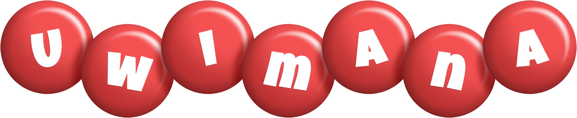 Uwimana candy-red logo