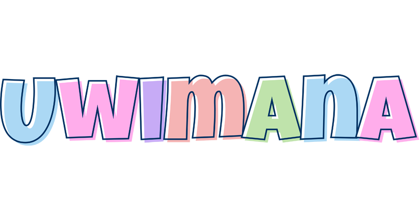 Uwimana pastel logo