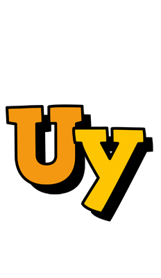 Uy cartoon logo
