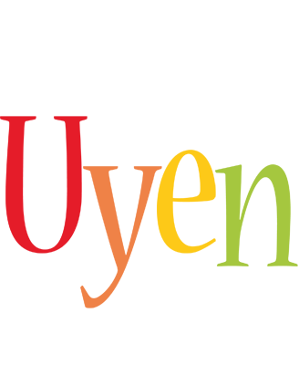 Uyen birthday logo