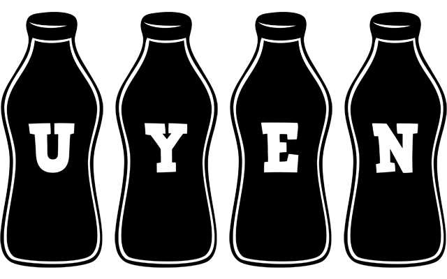 Uyen bottle logo