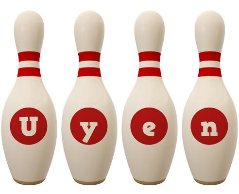 Uyen bowling-pin logo