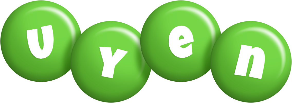Uyen candy-green logo