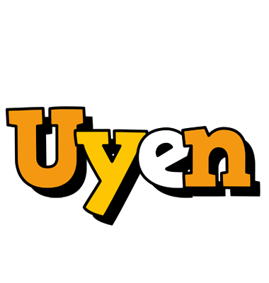 Uyen cartoon logo