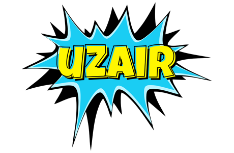 Uzair amazing logo