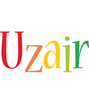 Uzair birthday logo