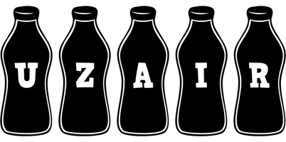 Uzair bottle logo