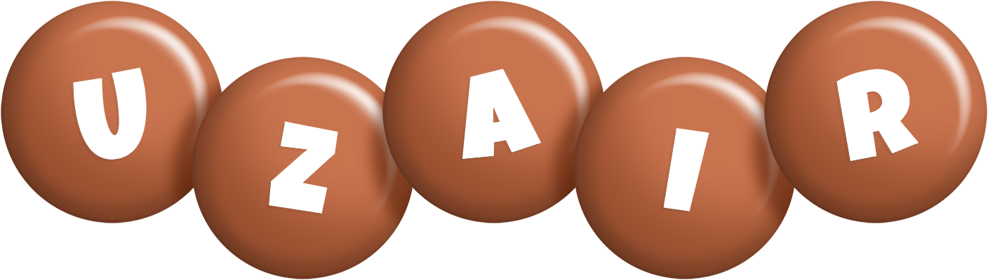 Uzair candy-brown logo