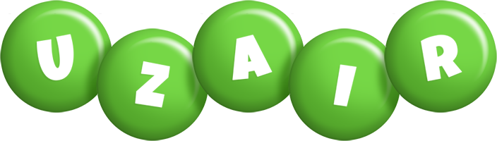 Uzair candy-green logo