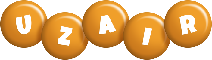 Uzair candy-orange logo