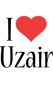 Uzair i-love logo