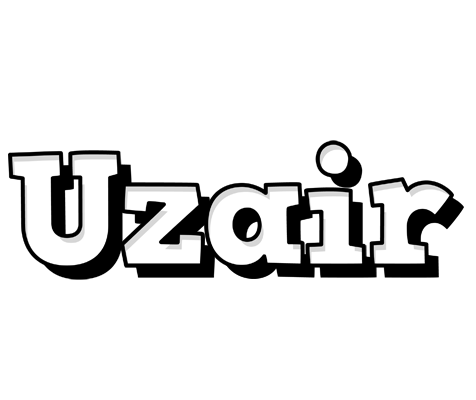 Uzair snowing logo