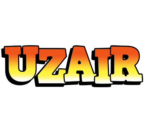 Uzair sunset logo