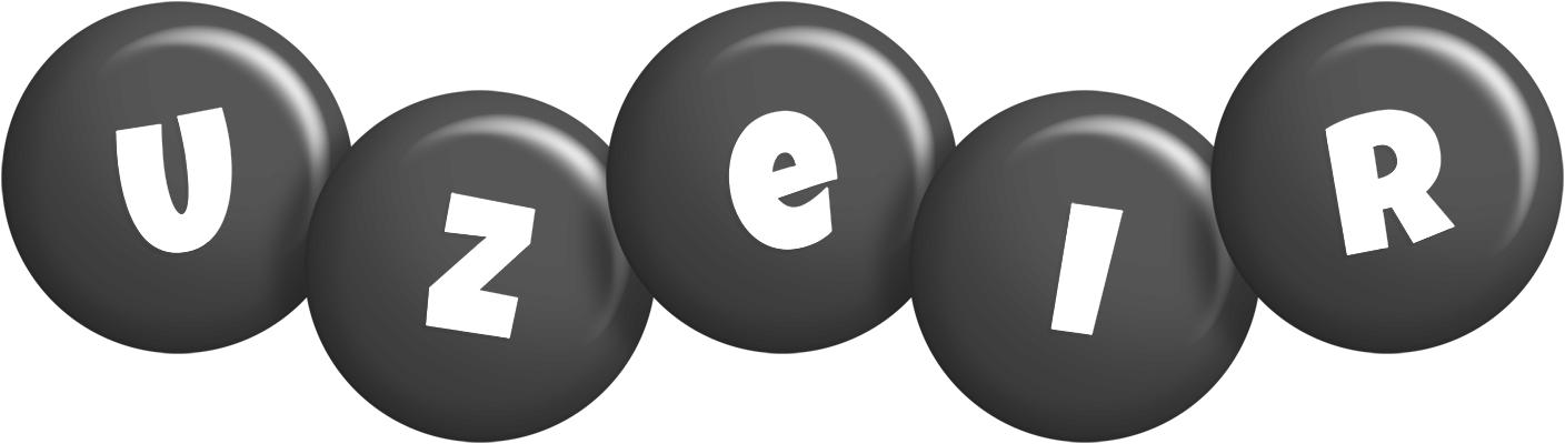 Uzeir candy-black logo