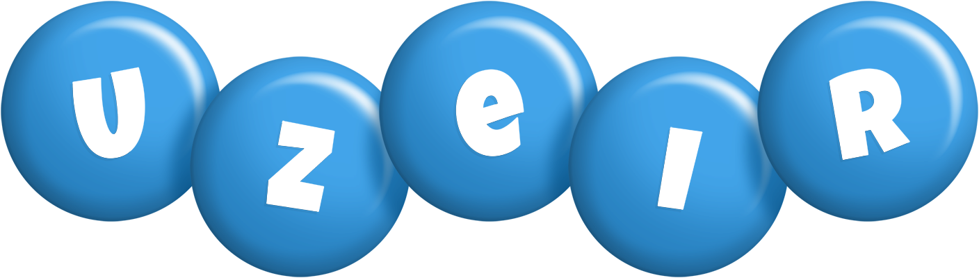 Uzeir candy-blue logo