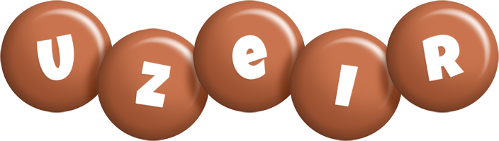 Uzeir candy-brown logo