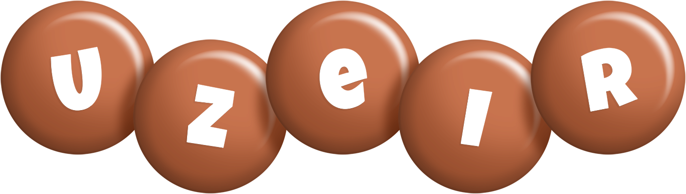 Uzeir candy-brown logo