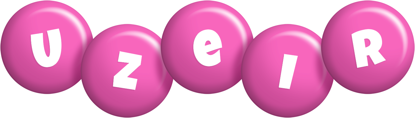 Uzeir candy-pink logo