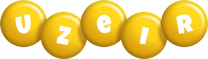 Uzeir candy-yellow logo