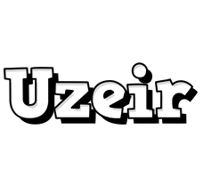 Uzeir snowing logo