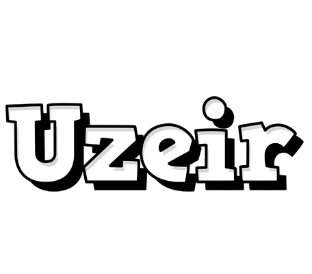 Uzeir snowing logo