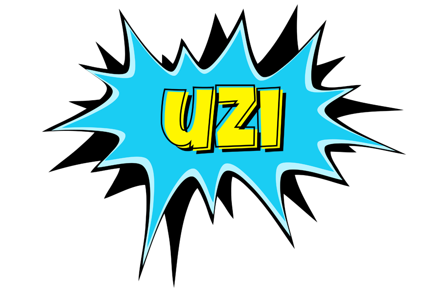 Uzi amazing logo
