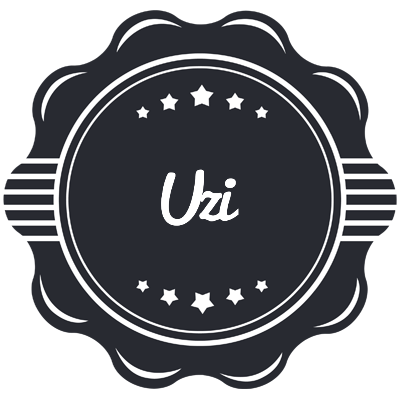 Uzi badge logo