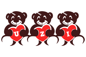 Uzi bear logo