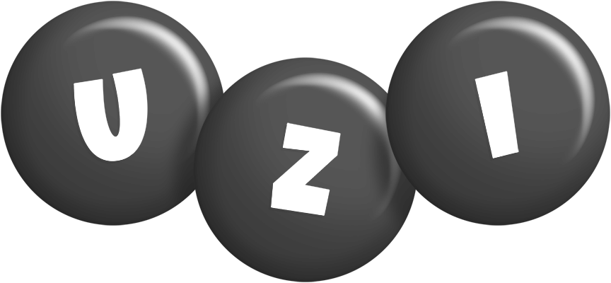 Uzi candy-black logo