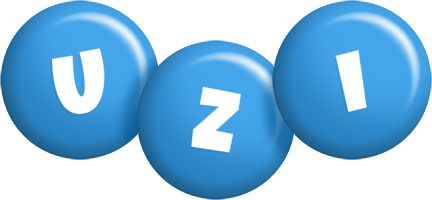 Uzi candy-blue logo