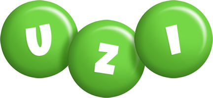 Uzi candy-green logo