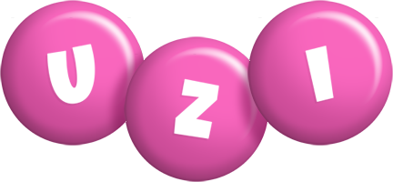 Uzi candy-pink logo