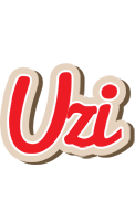 Uzi chocolate logo
