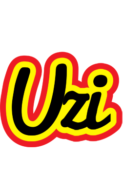 Uzi flaming logo
