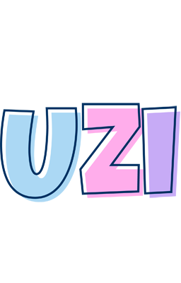 Uzi pastel logo